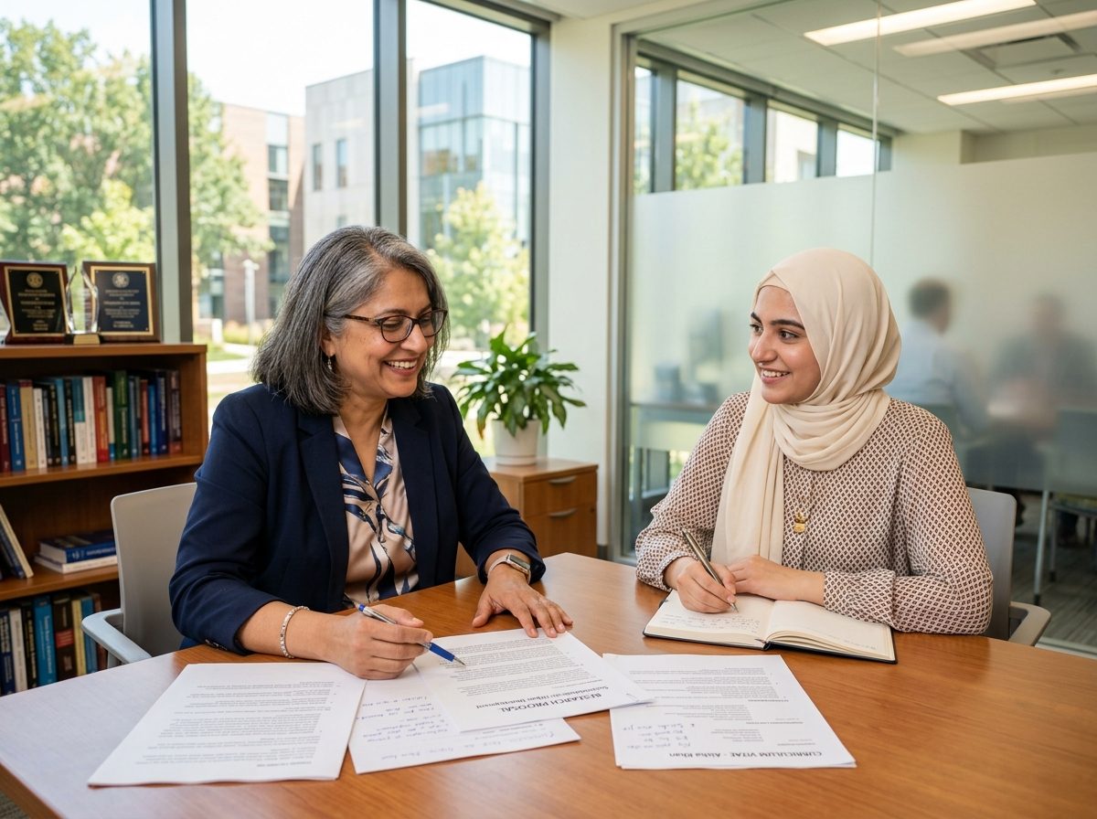 GHAIR Career Advisor Assisting Candidate